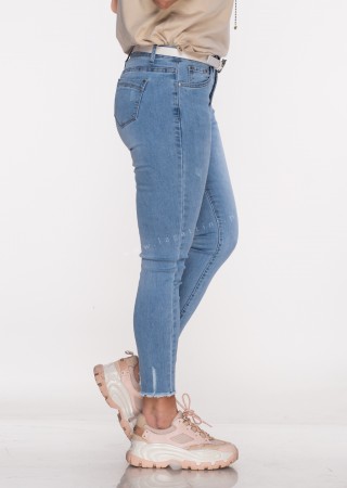 Jeansy NARRINI slim fit jasny jeans